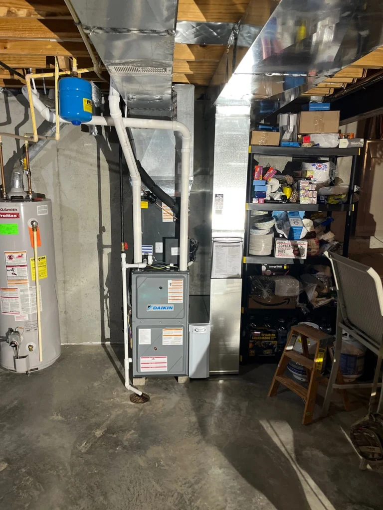 Daikin Fit Furnace Install 7.10.23